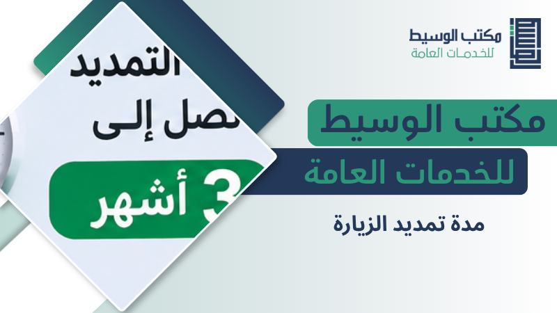 مدة تمديد الزيارة